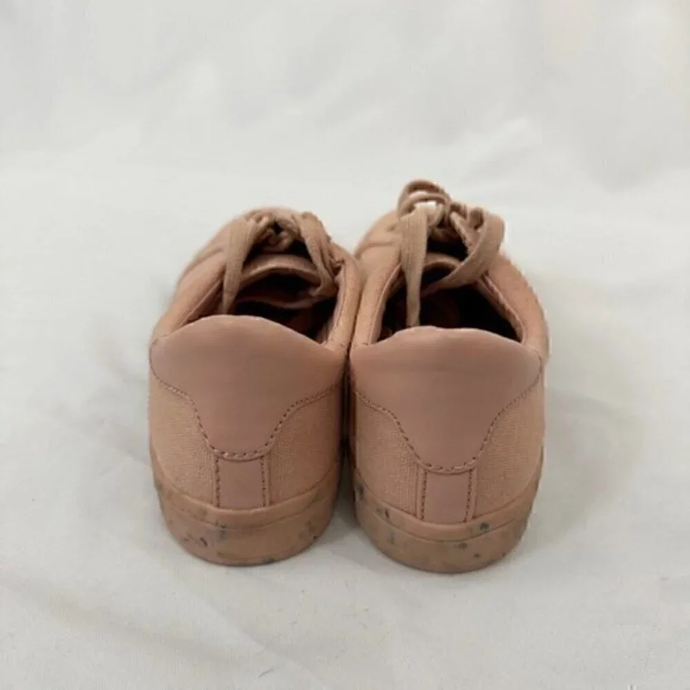 NWOT Treasure &‎ Bond Monroe Canvas Flecked Rubber Sole Sneaker Coral Size 7